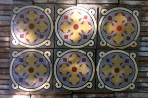 antike historische Fliesen in Dresden Villeroy & Boch